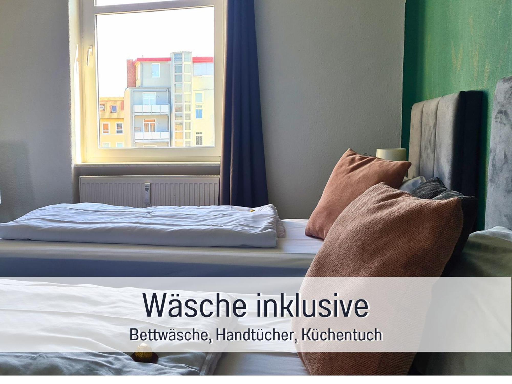 Lichtdurchflutete Moderne Stadtwohnung, Kueche, Waschtrockner, Smarttv *