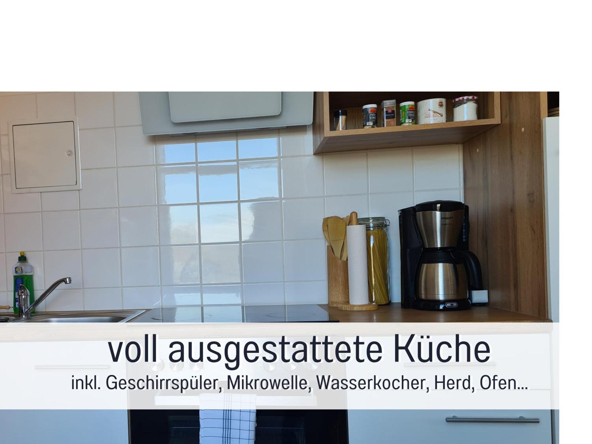 Apartment Lichtdurchflutete Moderne Stadtwohnung, Kueche, Waschtrockner, Smarttv